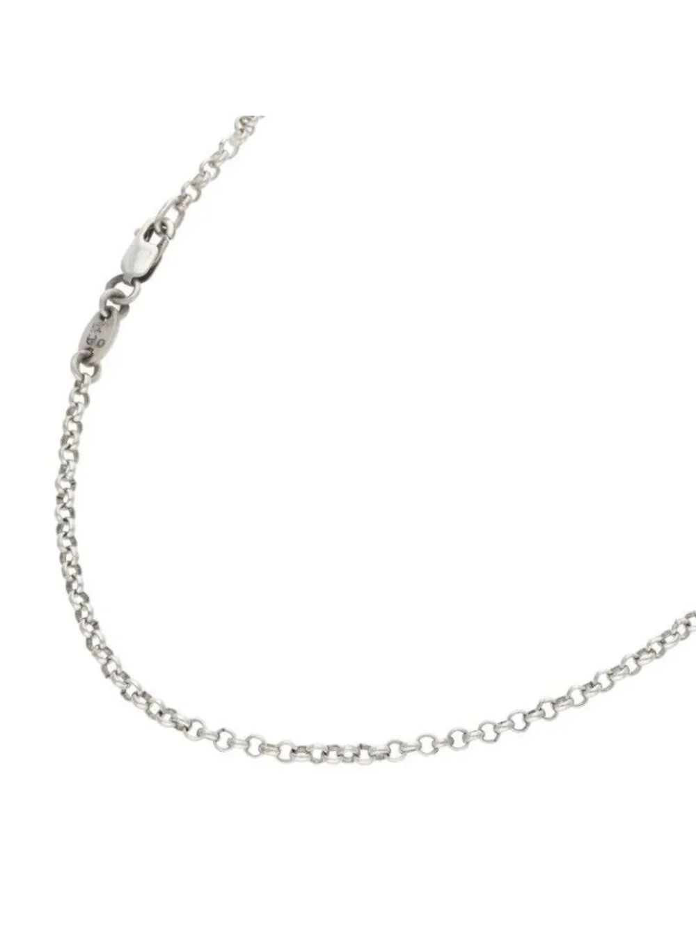 Chrome Hearts Neckchain Roll Chain Silver Necklace